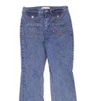 SEEN BY CHLOE Womens Jeans Blue Regular Flared Denim Medium W28 L30 Stylish