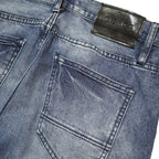 GUESS Mens Slim Blue Jeans Denim W29 L32 Zip Pockets Casual Streetwear