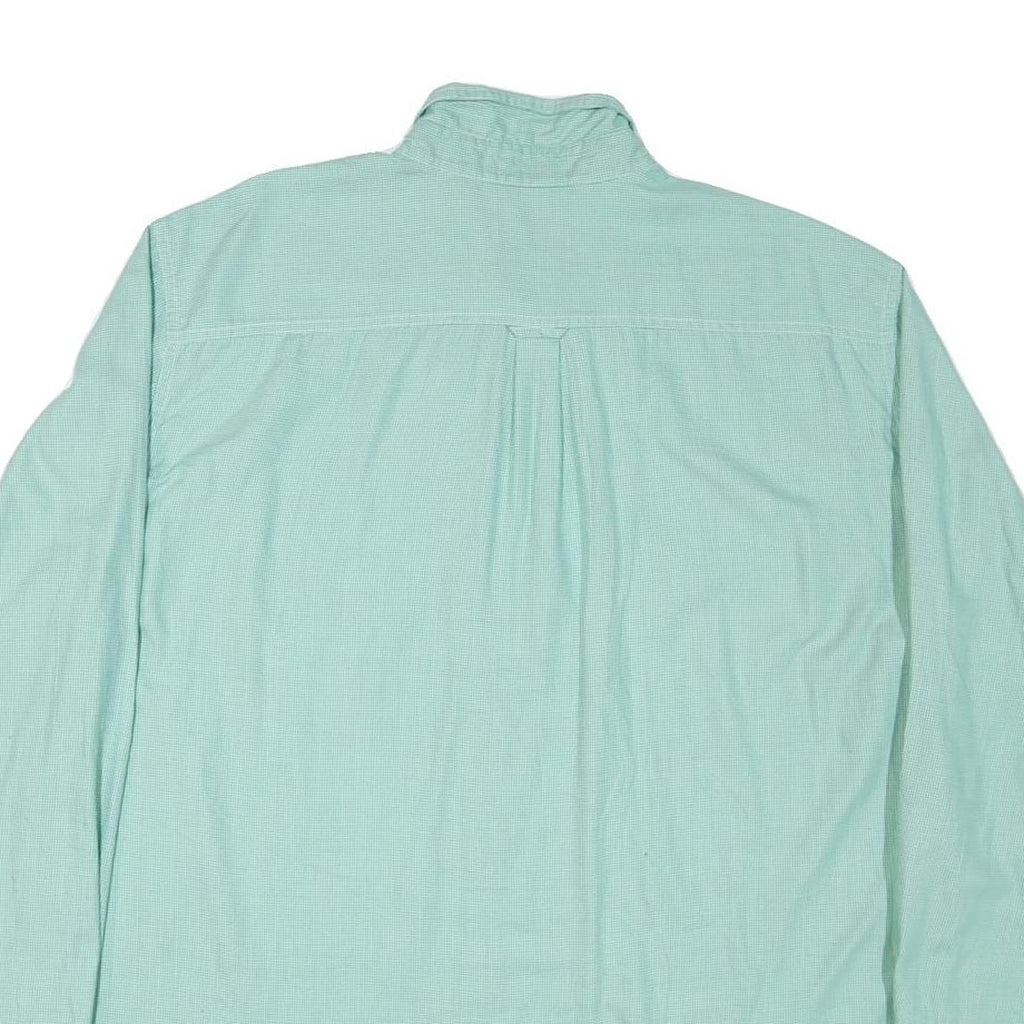 CHAPS Mens Mint Green Shirt 2XL Button-Down Cotton Long Sleeve Casual