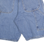 DICKIES Mens Denim Blue Casual Shorts M W33 Workwear Functional Pockets