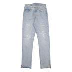LEVI'S 501 BIG E Womens Jeans Blue Regular Straight Denim Light W26 L32