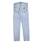 CARHARTT Mens Jeans Blue Relaxed Straight Denim Light W29 L32 Classic Casual