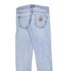 CARHARTT Mens Jeans Blue Relaxed Straight Denim Light W29 L32 Classic Casual