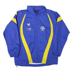 ERIMA Mens Blue & Yellow Zip Jacket M Polyester Blend Sports FC Wallisellen 1921