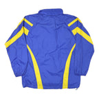 ERIMA Mens Blue & Yellow Zip Jacket M Polyester Blend Sports FC Wallisellen 1921