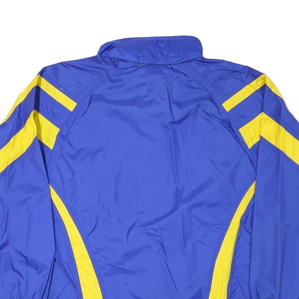 ERIMA Mens Blue & Yellow Zip Jacket M Polyester Blend Sports FC Wallisellen 1921