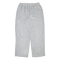 ALFRED DUNNER Womens Cotton Blend Relaxed Light Grey Straight Leg Trousers W28