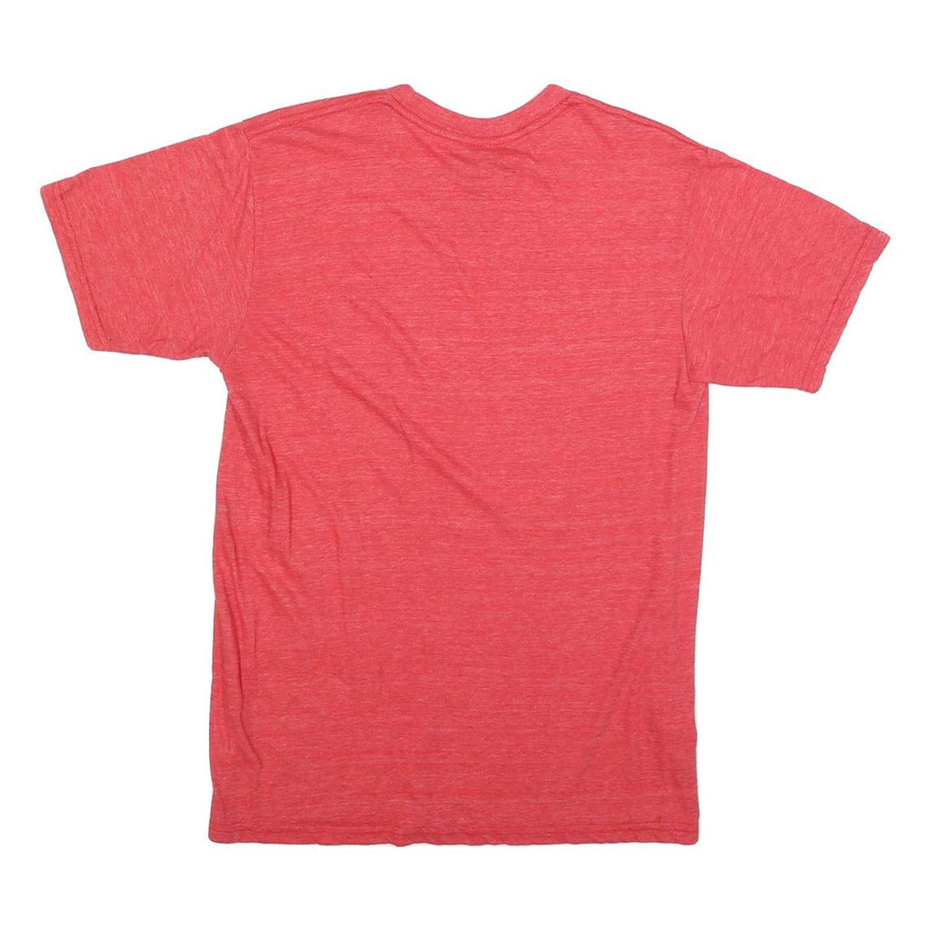 COCA COLA Womens Red Crew Neck Short Sleeve Graphic T-Shirt M Cotton Blend