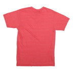 COCA COLA Womens Red Crew Neck Short Sleeve Graphic T-Shirt M Cotton Blend