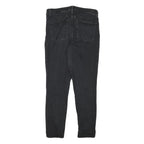 DKNY Womens Slim Black Denim Jeans Zip W29 L26 Stylish Cotton Blend