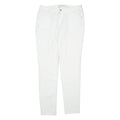 NIKE Golf Womens Twill Trousers White Regular Tapered W30 L29
