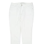NIKE Golf Womens Twill Trousers White Regular Tapered W30 L29