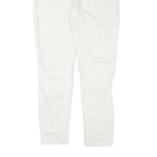 KAREN MILLEN Womens Slim White Denim Jeans W31 L28 Zip Closure Stylish