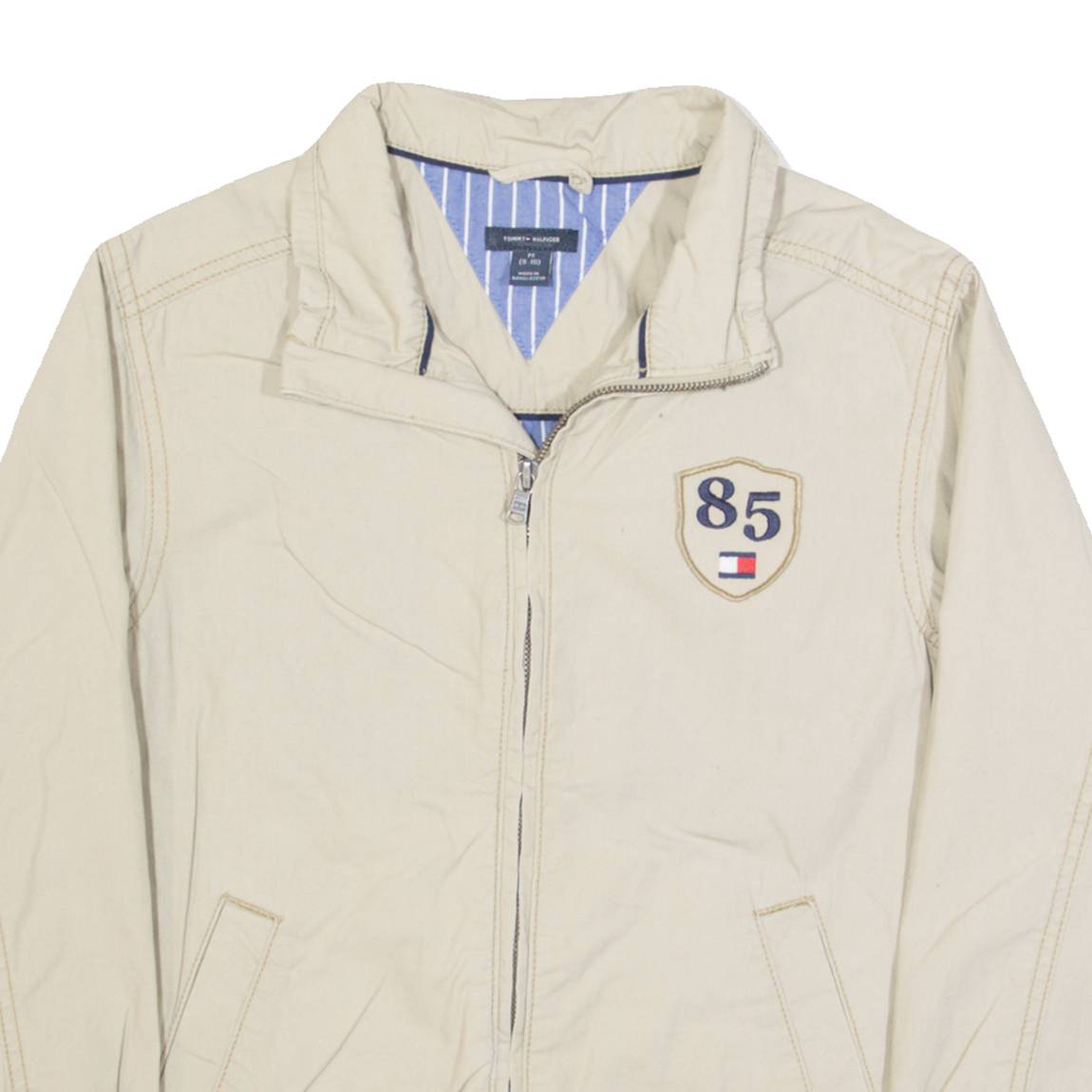 TOMMY HILFIGER Womens Lined Jacket Beige M