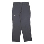 MAUL Womens Polyester Blend Black Regular Fit Straight Leg Trousers W32 L32