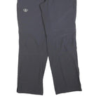 MAUL Womens Polyester Blend Black Regular Fit Straight Leg Trousers W32 L32