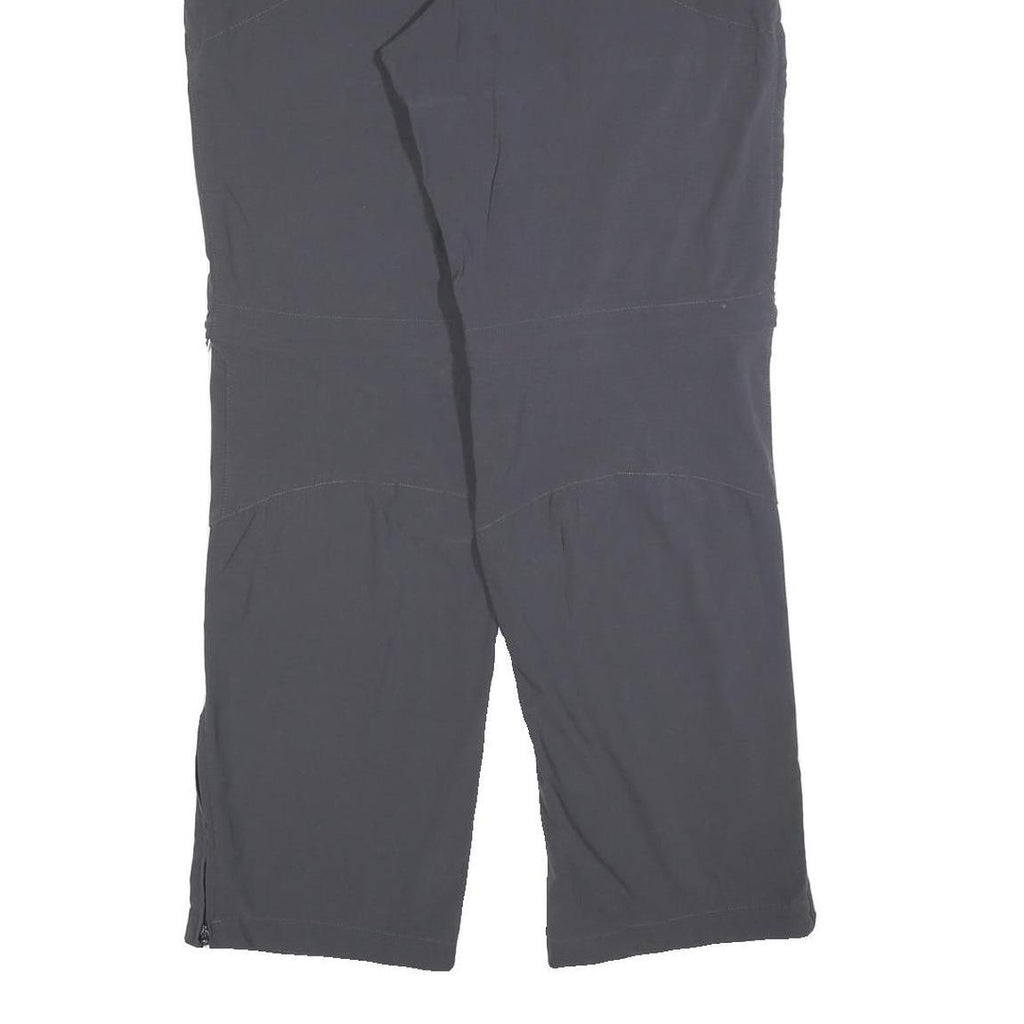 MAUL Womens Polyester Blend Black Regular Fit Straight Leg Trousers W32 L32