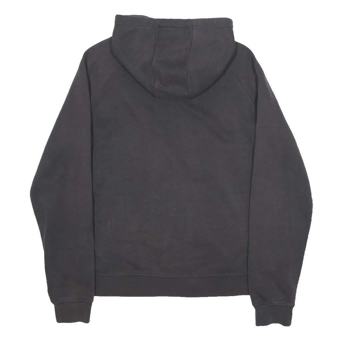 CARHARTT Womens Black Zip Up Hoodie M Logo Embroidered Cotton Blend Casual