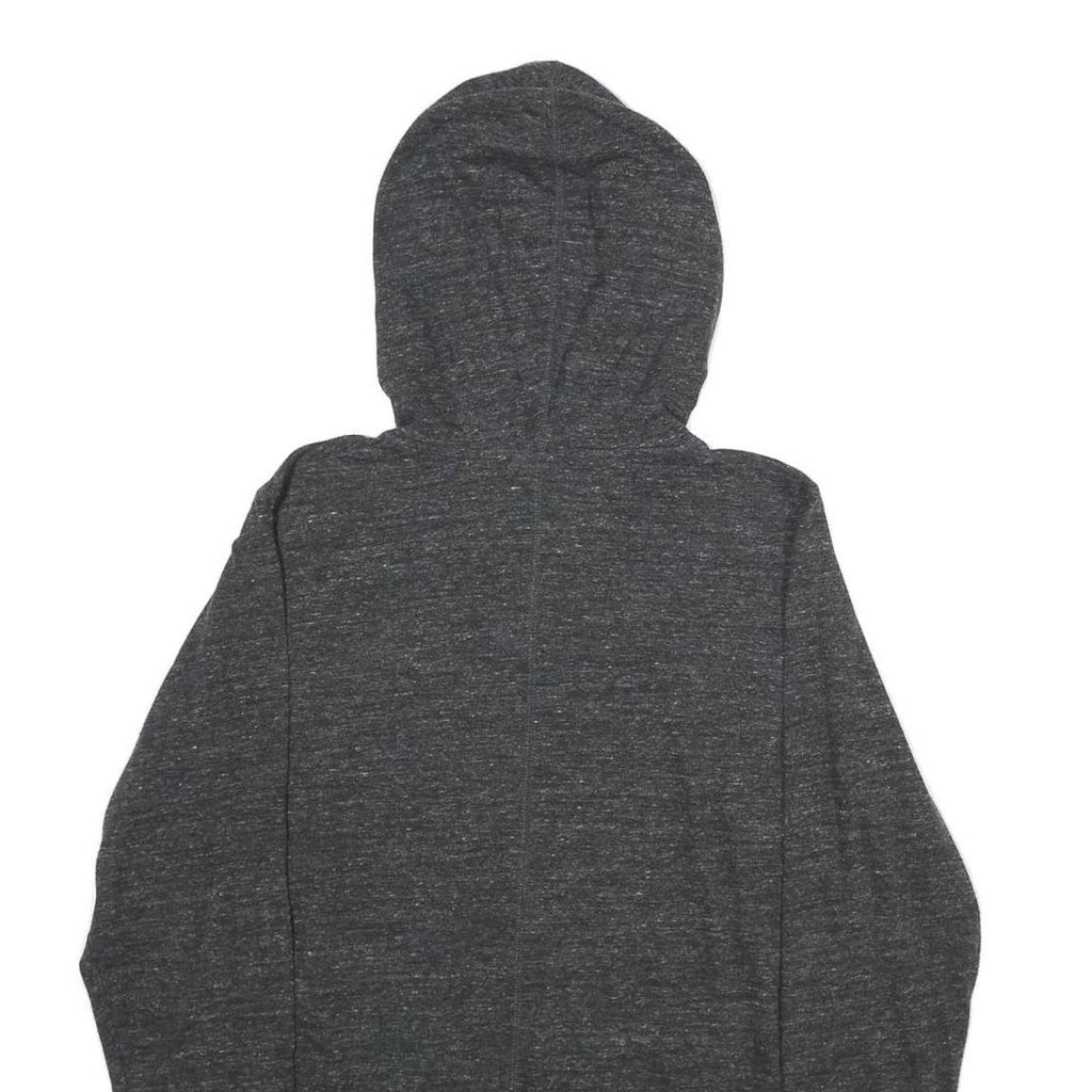 NIKE Womens Charcoal Grey Zip Up Hoodie XL Cotton Blend Casual Sports