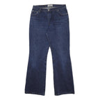 LMV Womens Jeans Blue Relaxed Flared Denim Medium W30 L31 Classic Style