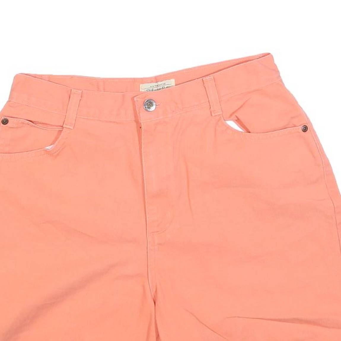 ST JOHNS BAY Womens Shorts Peach Casual M W30 Cotton Comfortable Summer Style