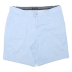 NAUTICA Mens Shorts Blue Casual Plain XL W34 Cotton Blend