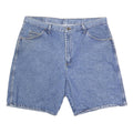 WRANGLER Mens Denim Blue Casual Shorts 2XL W38 Cotton Blend Classic Fit