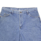WRANGLER Mens Denim Blue Casual Shorts 2XL W38 Cotton Blend Classic Fit