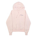 CHAMPION REVERSE WEAVE Womens Pink Hoodie S Cotton Blend Soft Comfort Casual