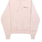 CHAMPION REVERSE WEAVE Womens Pink Hoodie S Cotton Blend Soft Comfort Casual
