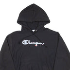 CHAMPION REVERSE WEAVE Womens Black Hoodie M
