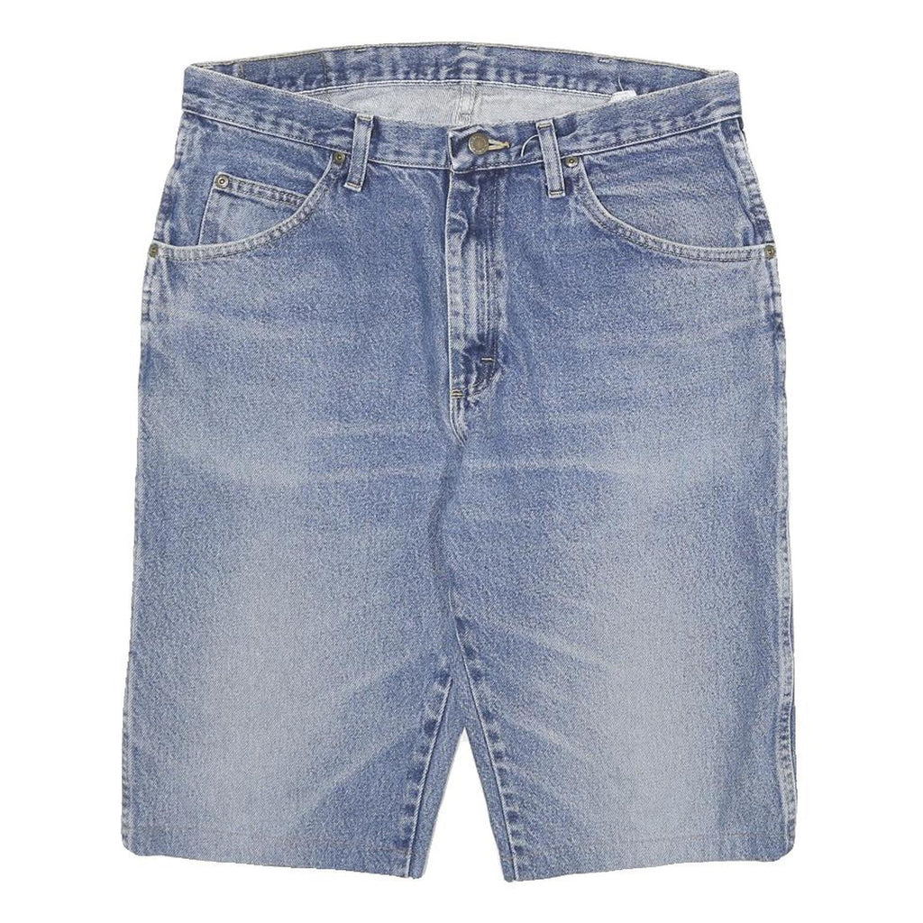 WRANGLER Mens Denim Blue Casual Shorts L W32 Classic Fit Cotton Blend
