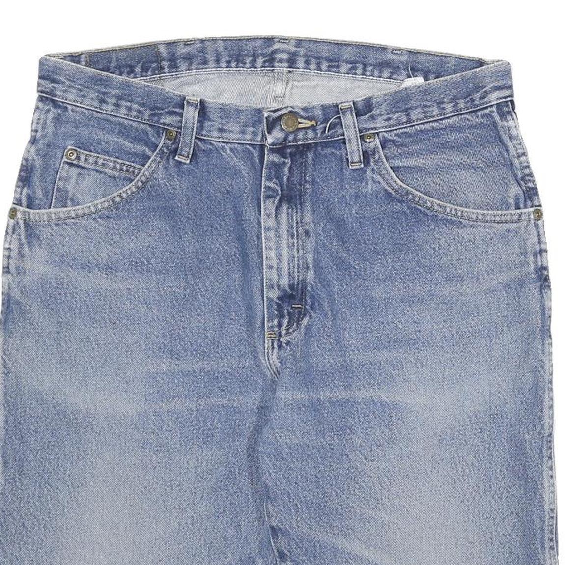 WRANGLER Mens Denim Blue Casual Shorts L W32 Classic Fit Cotton Blend