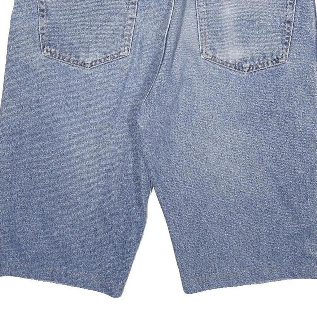 WRANGLER Mens Denim Blue Casual Shorts L W32 Classic Fit Cotton Blend