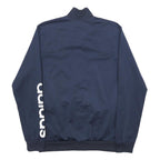 ADIDAS Mens Blue Jacket L Polyester Zip Logo Track Sportswear