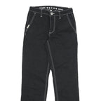 FIVE STAR Womens Black Regular Fit Straight Denim Jeans Cotton Blend W26 L30