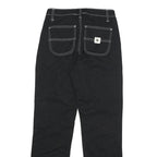 FIVE STAR Womens Black Regular Fit Straight Denim Jeans Cotton Blend W26 L30