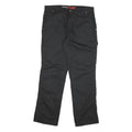DICKIES Mens Cotton Blend Black Regular Fit Straight Leg Trousers W34 L31