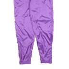 ADIDAS Mens Joggers Purple Regular Tapered M W30 L32 Lightweight Sports Casual