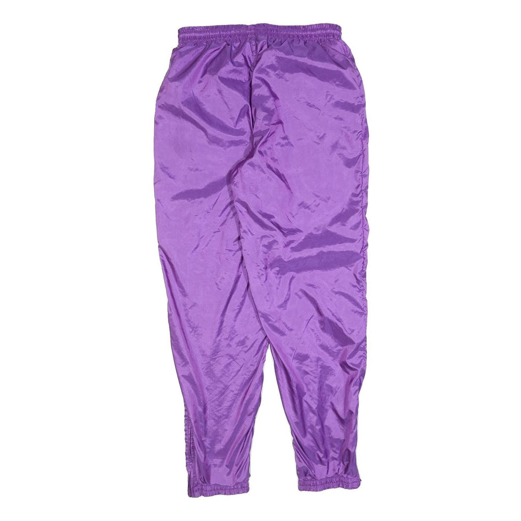 ADIDAS Mens Joggers Purple Regular Tapered M W30 L32 Lightweight Sports Casual