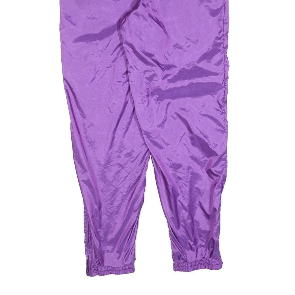 ADIDAS Mens Joggers Purple Regular Tapered M W30 L32 Lightweight Sports Casual