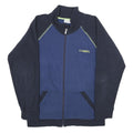 LLABEL Mens Navy Blue & Black Zip Polyester Jacket M Casual Outdoor Wear