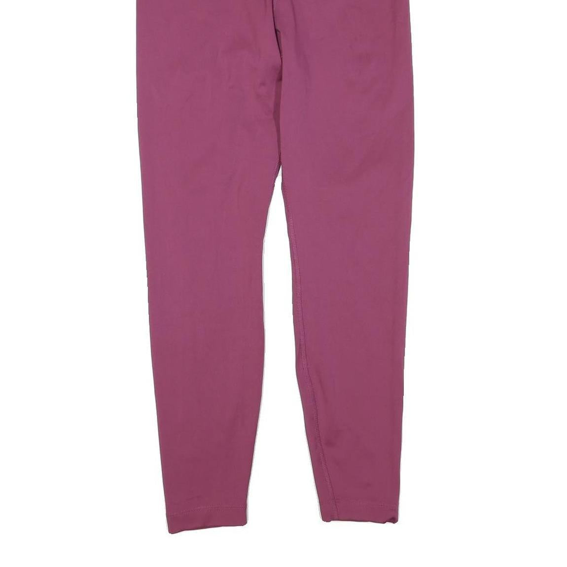 NIKE Womens Joggers Purple Slim Tapered S W22 L24 Sportswear Leggings