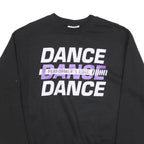CHAMPION Mens Black Dance Crew Neck M Sweatshirt Performer’s Edge Graphic