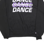 CHAMPION Mens Black Dance Crew Neck M Sweatshirt Performer’s Edge Graphic