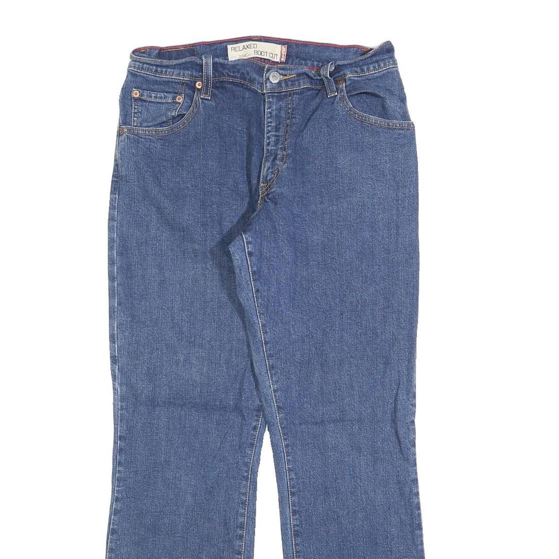 LEVI'S 550 Straight Womens Jeans Blue Relaxed Straight Denim Medium W30 L30