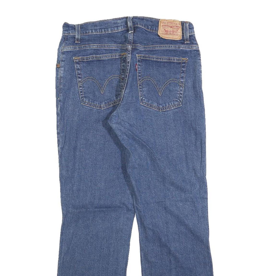 LEVI'S 550 Straight Womens Jeans Blue Relaxed Straight Denim Medium W30 L30