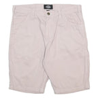 DICKIES Mens Shorts Beige Casual Cotton M W34 Workwear Pocket Detail