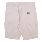 DICKIES Mens Shorts Beige Casual Cotton M W34 Workwear Pocket Detail
