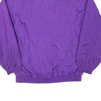 BILLBLASS Womens Purple Zip Jacket S Polyester Blend Embroidered Plain Stylish